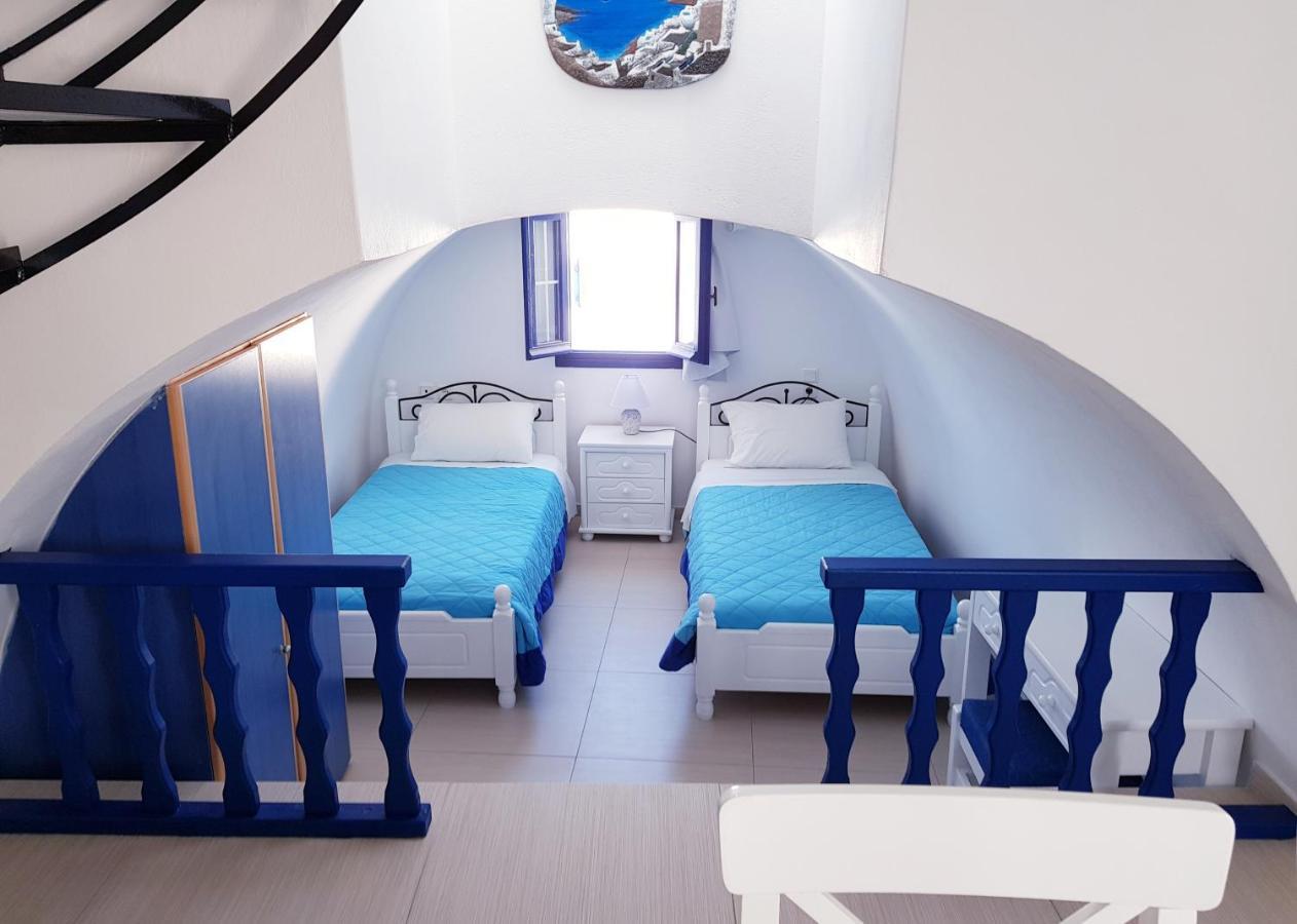 White & Blue Appartement Perivolos  Buitenkant foto
