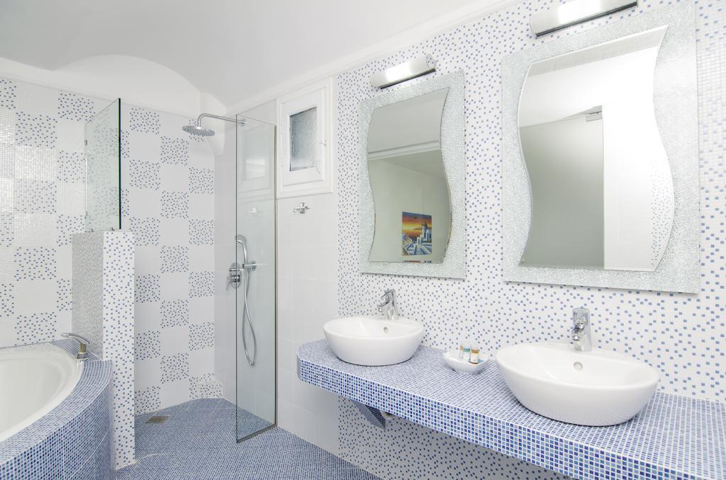 White & Blue Appartement Perivolos  Kamer foto