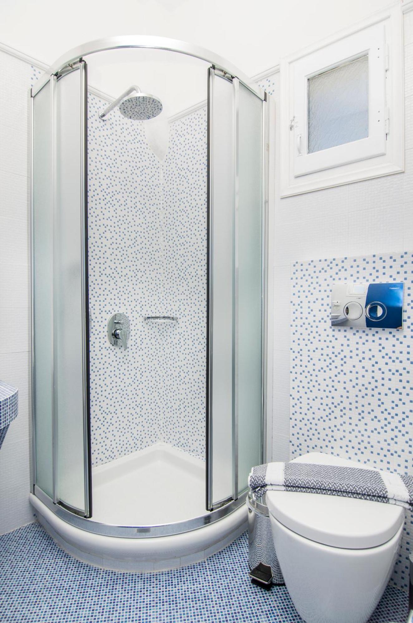 White & Blue Appartement Perivolos  Kamer foto