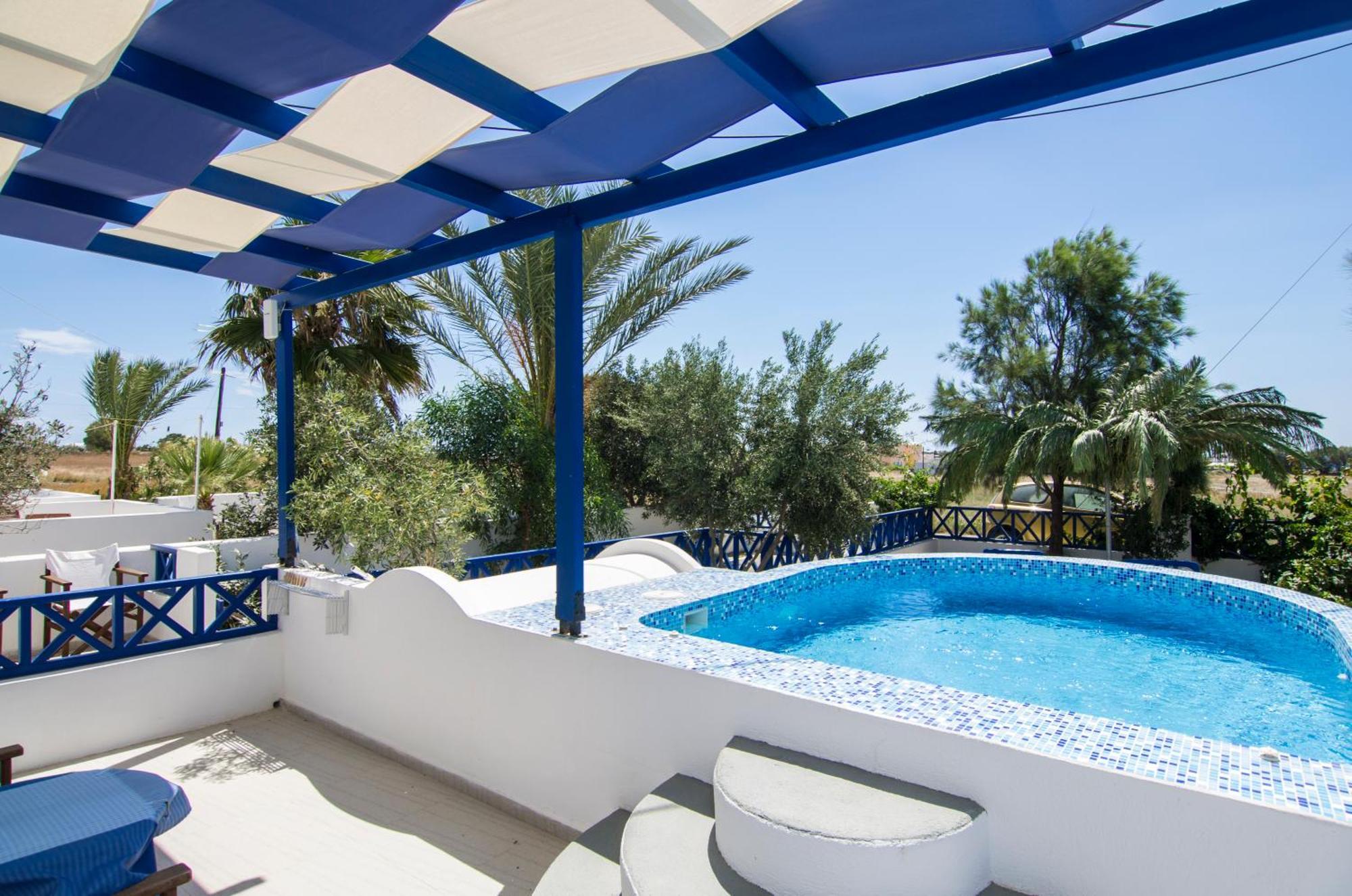 White & Blue Appartement Perivolos  Kamer foto